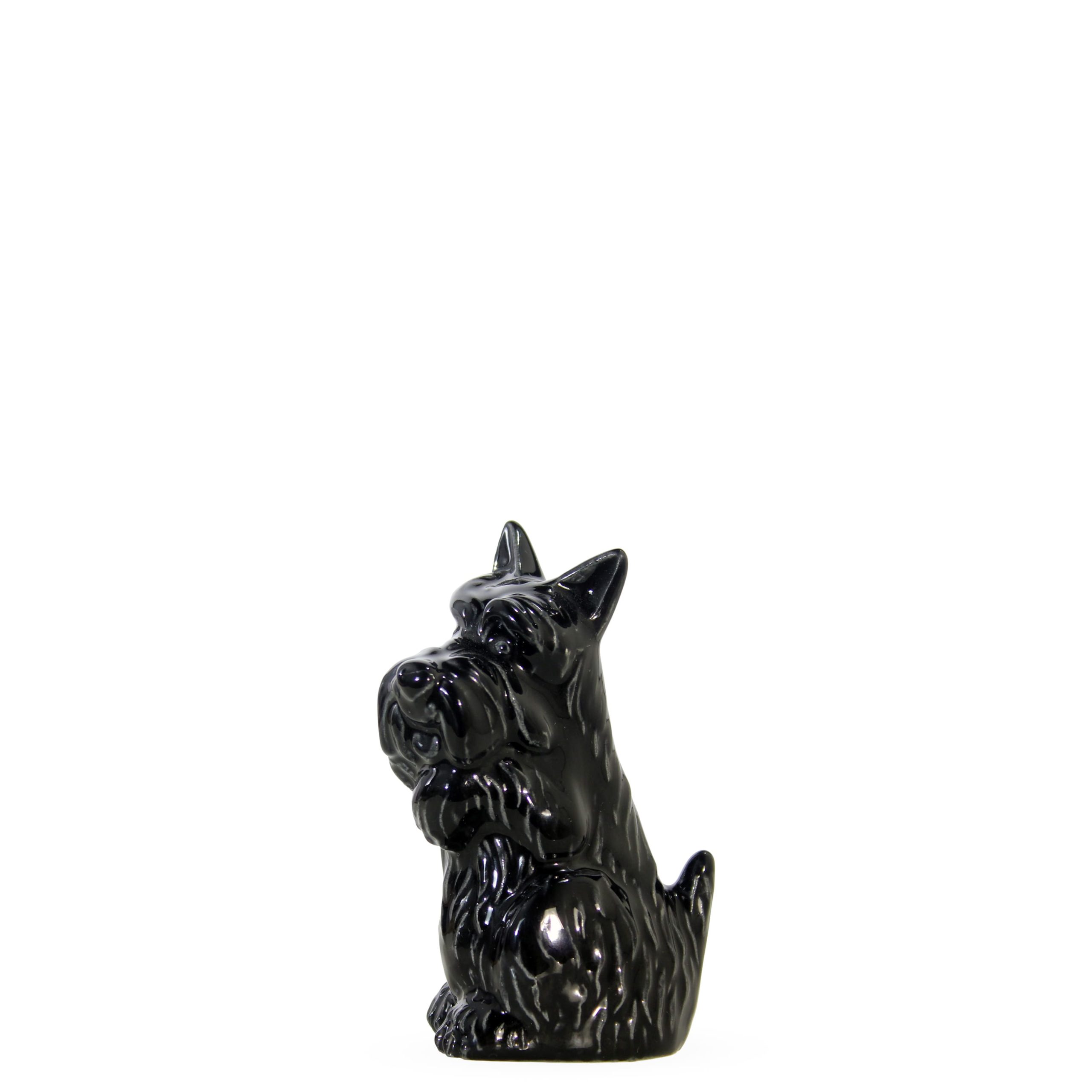 W169D- CÃO MILU PRETO 10X5X8CM-3.99€
