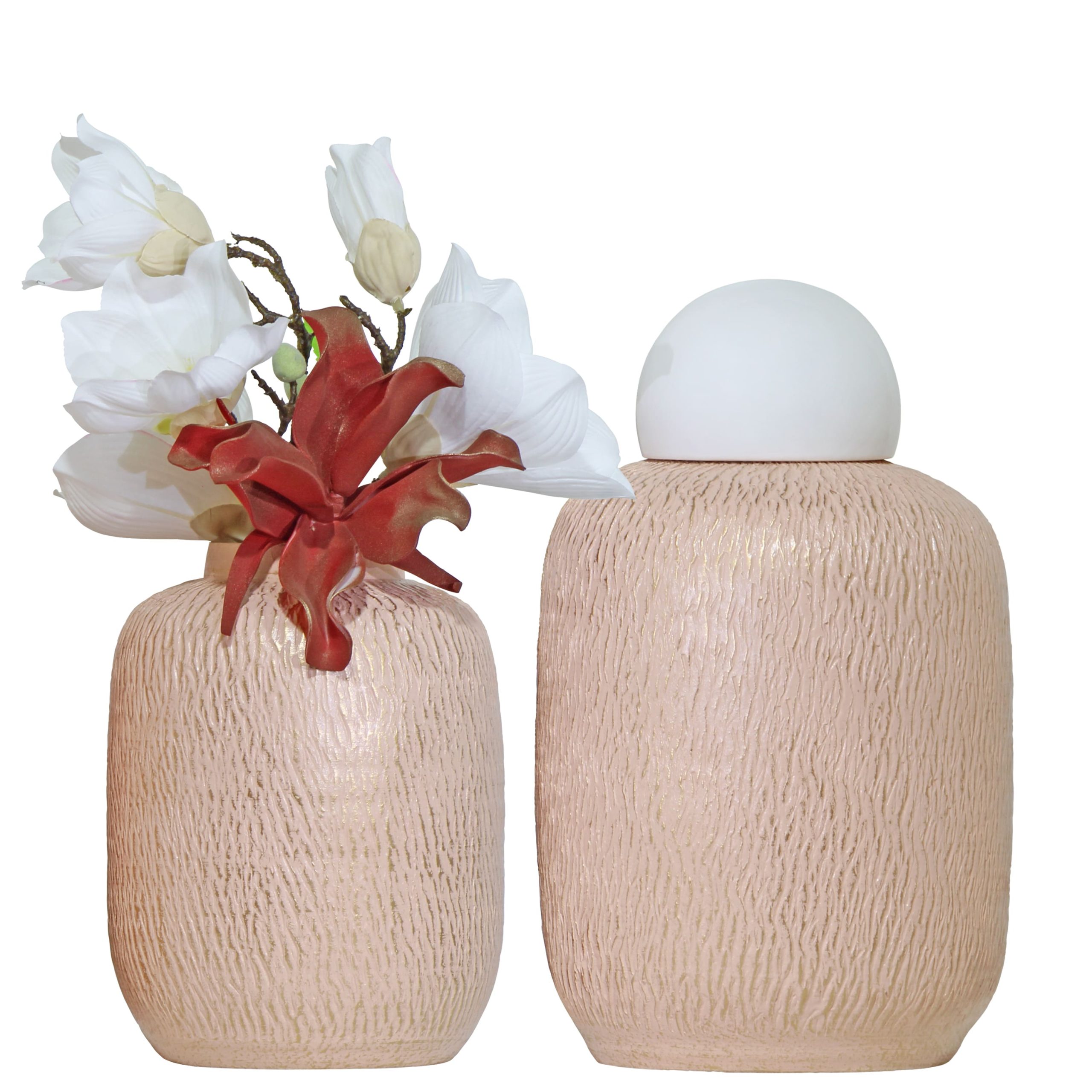 C91C- POTE ALTO BELLIS 34X20X20CM- 30X18X18CM-