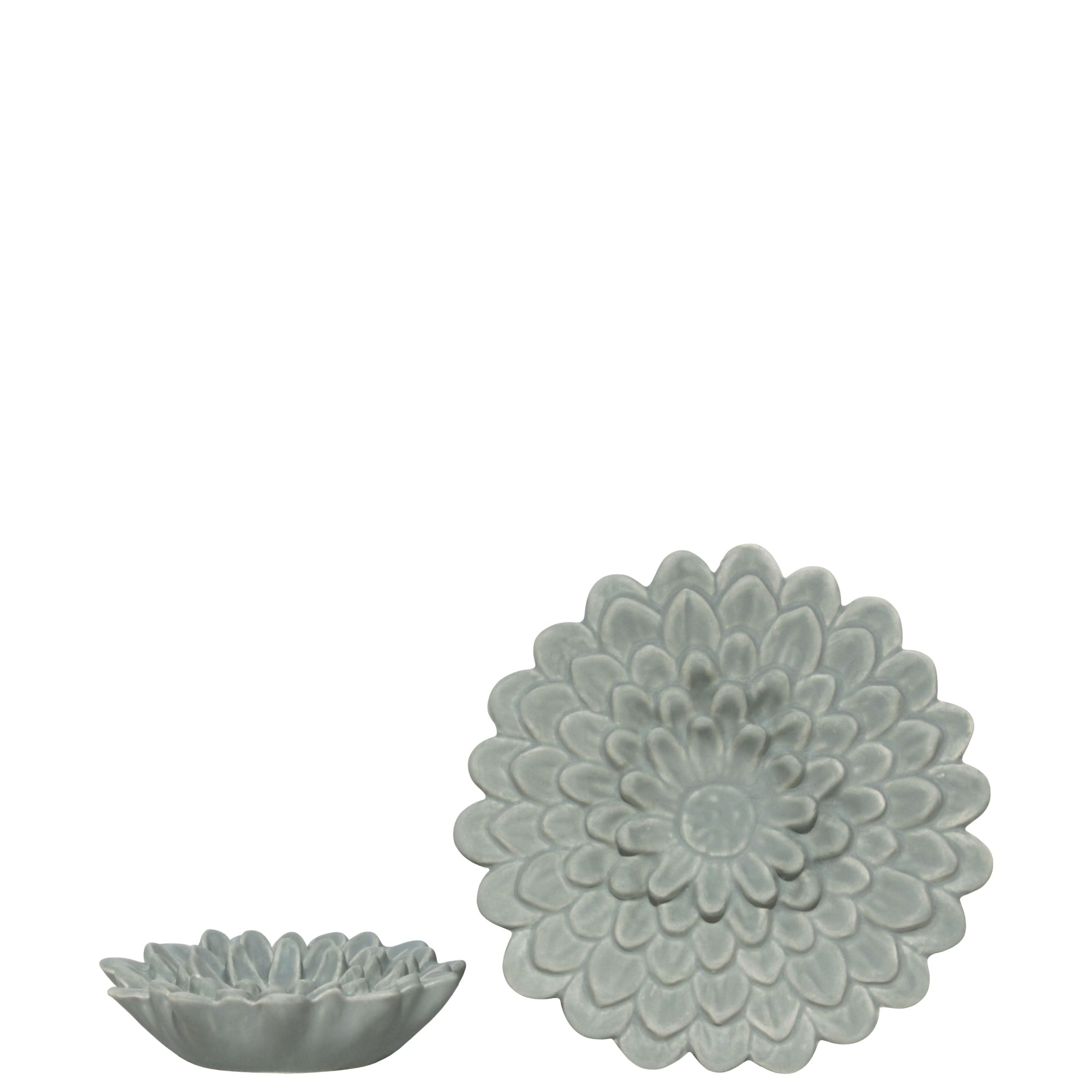 W216E- FLOR NENUFAR VERDE-MENTA 3X14X14CM-5.50€ 3X10X10CM-3.95€