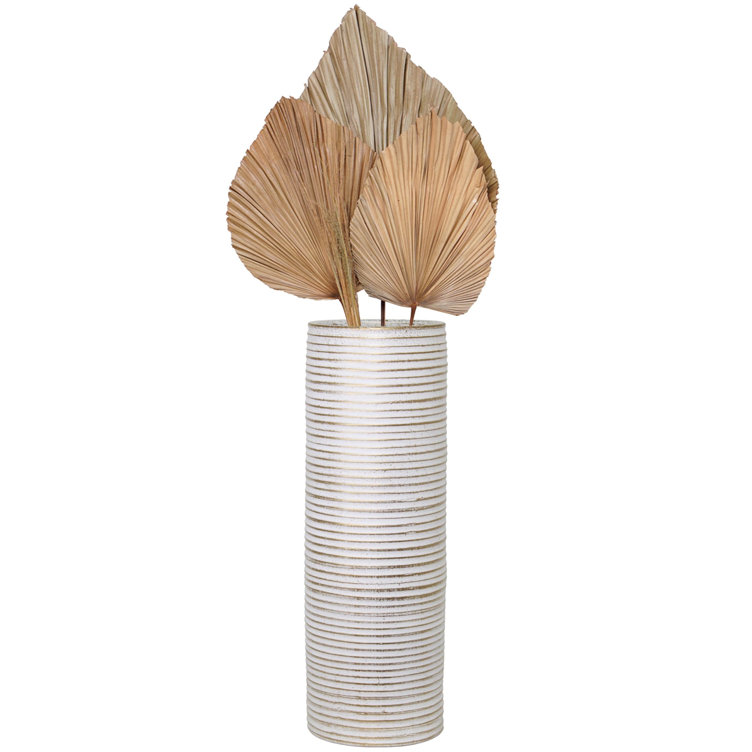 SO.046- JARRÃO BRANCO OURO 70X18X18CM-39.95€