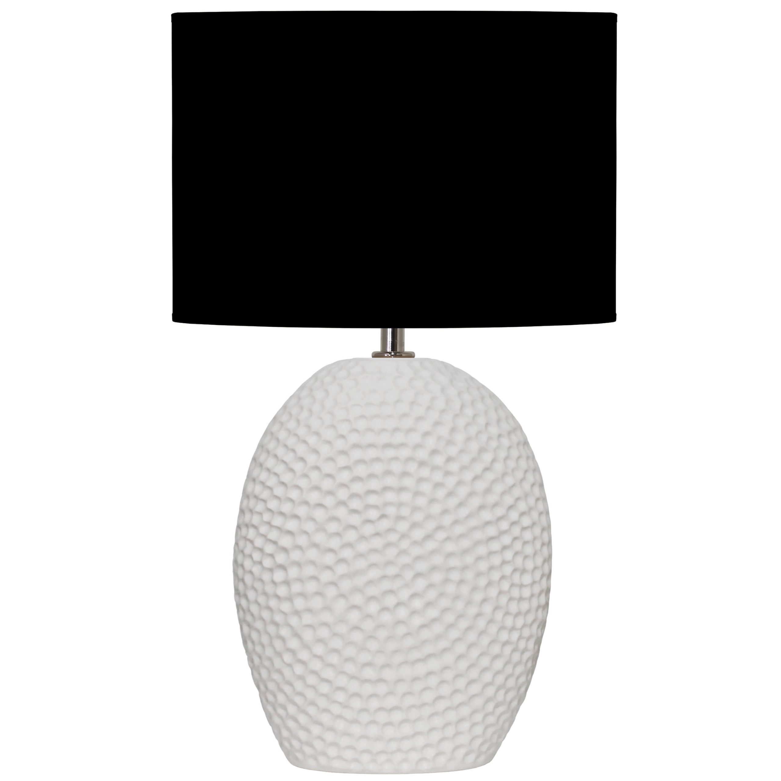 C105E- CANDEEIRO ELEGANCE BRANCO 48X25X25CM-54.95€ ABAT JOUR 35x35x25-13.50€