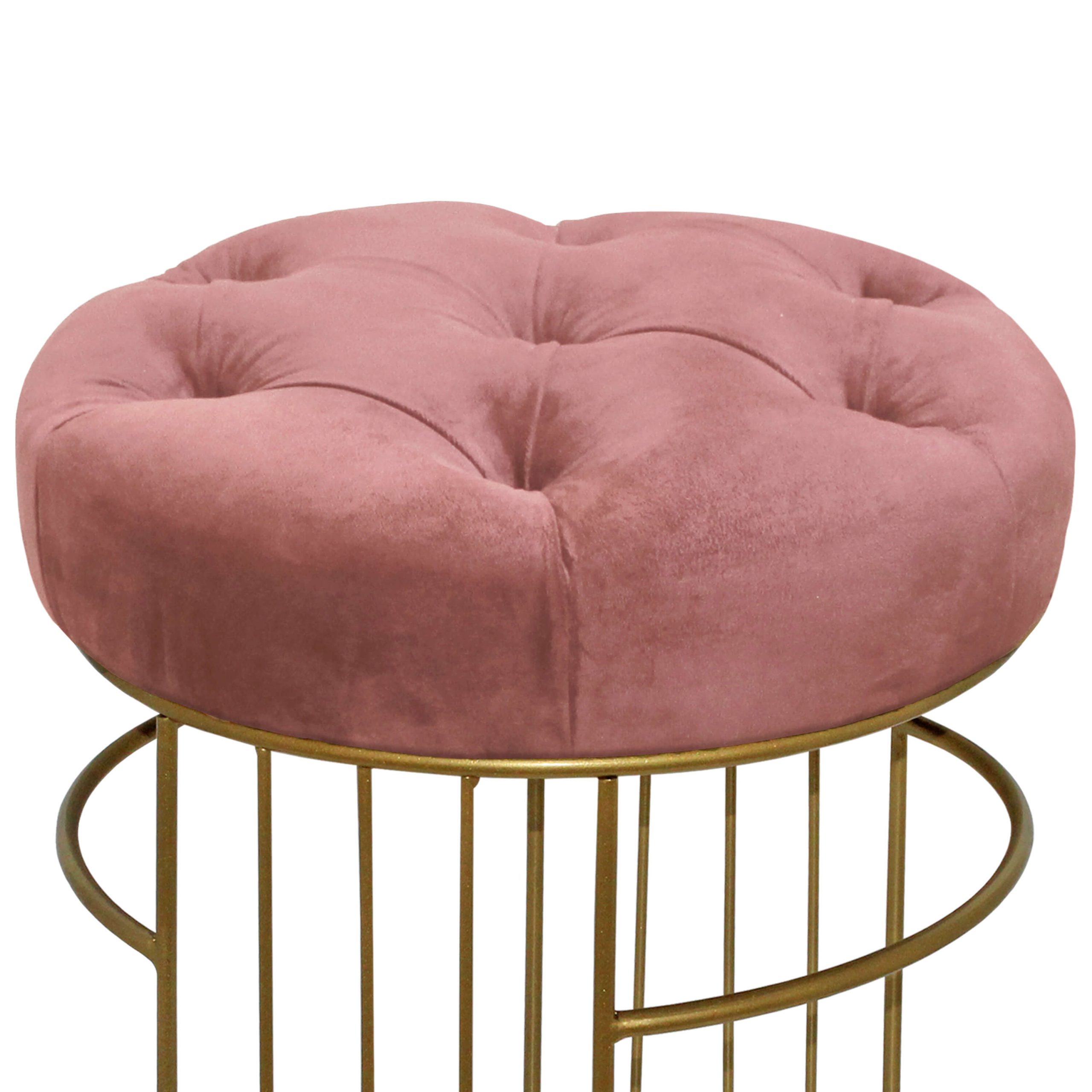 PUFE LARRY CAPITONÊ ROSA-1