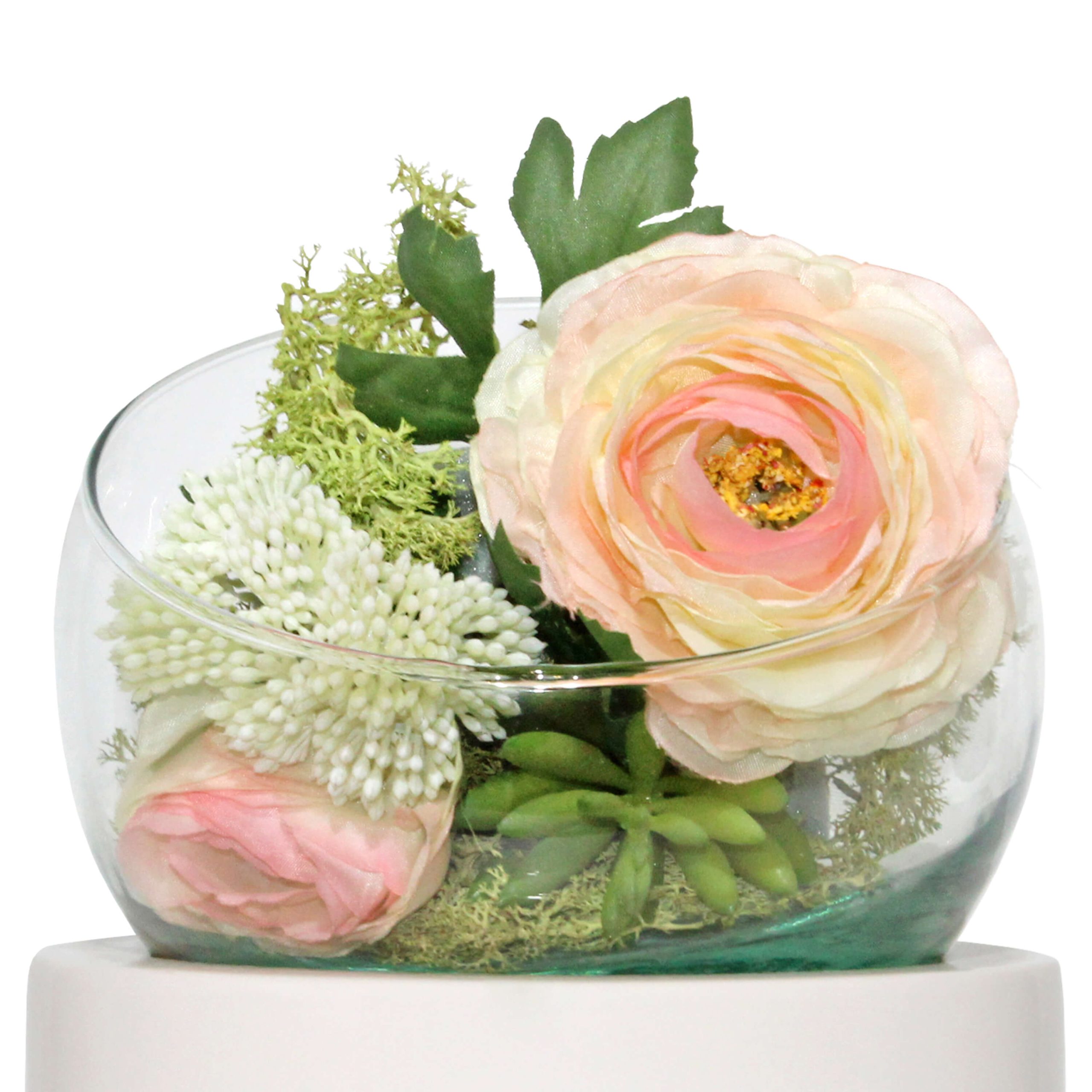 Z70- BASE KING VIDRO REDONDO 18X14X14CM-11.25€-1