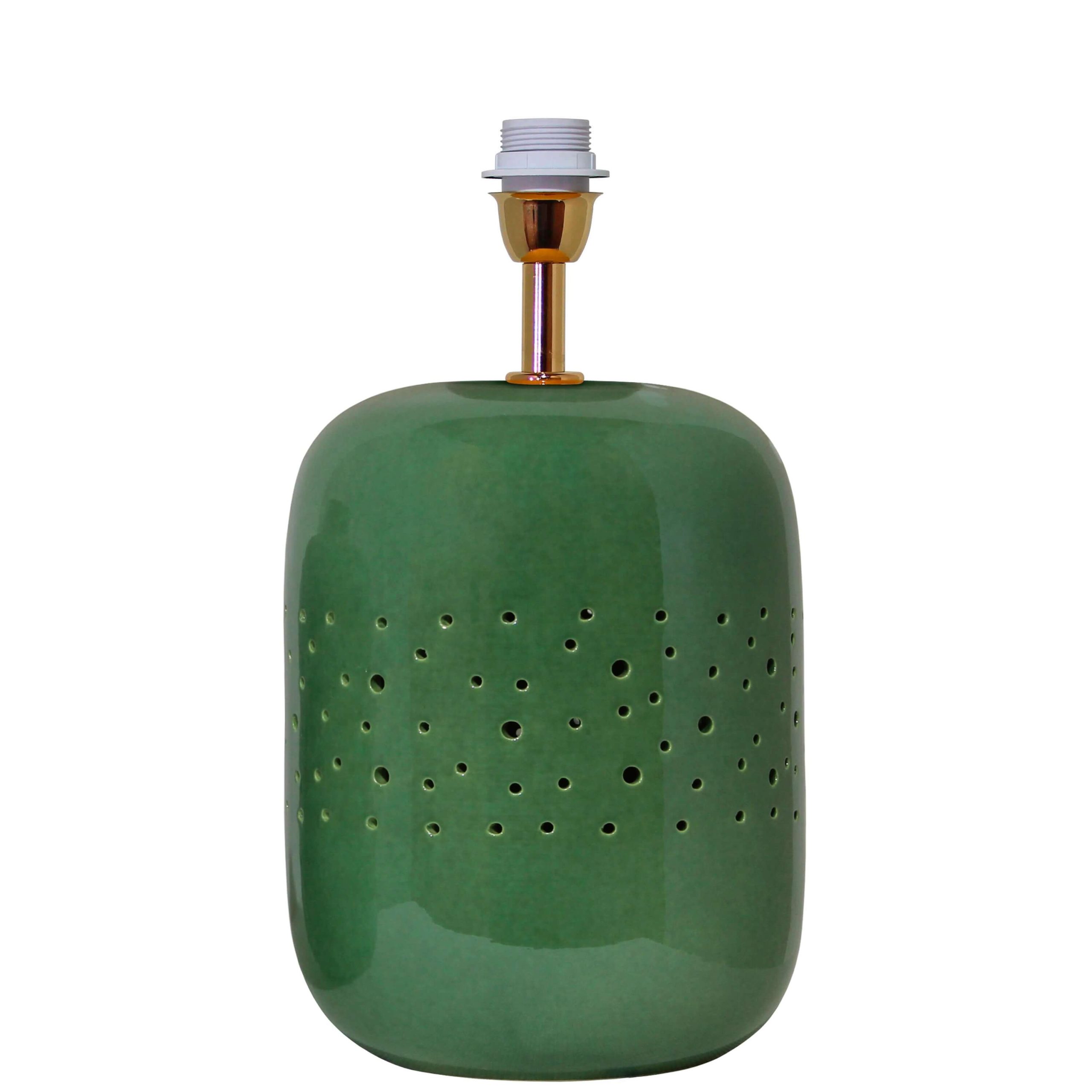 C95D- CANDEEIRO BOLERO VERDE 40X23X23CM-74.95€-2