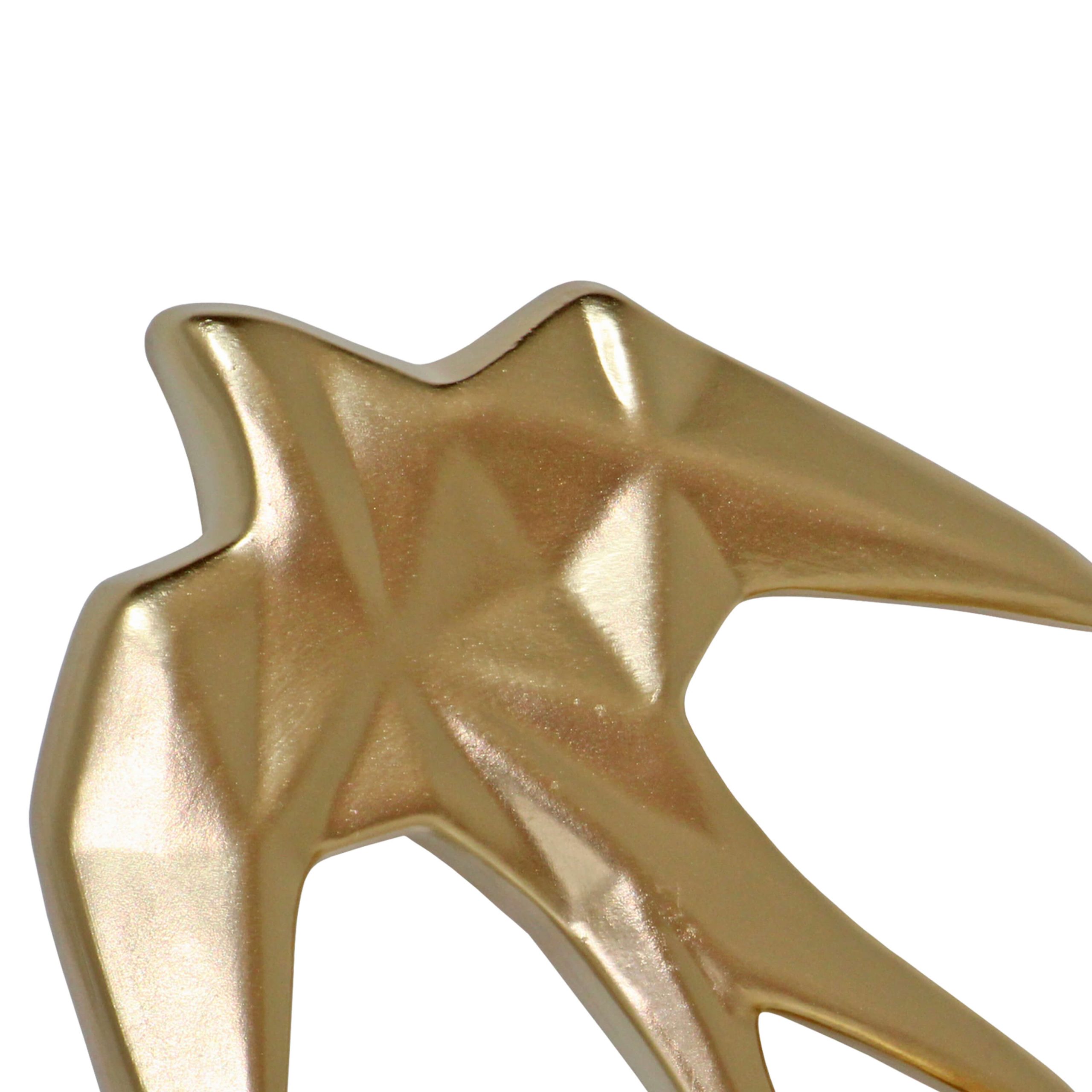 W226G- ANDORINHA OURO 4X30X28CM-7.65€ 3X20X20CM-5.45€-1