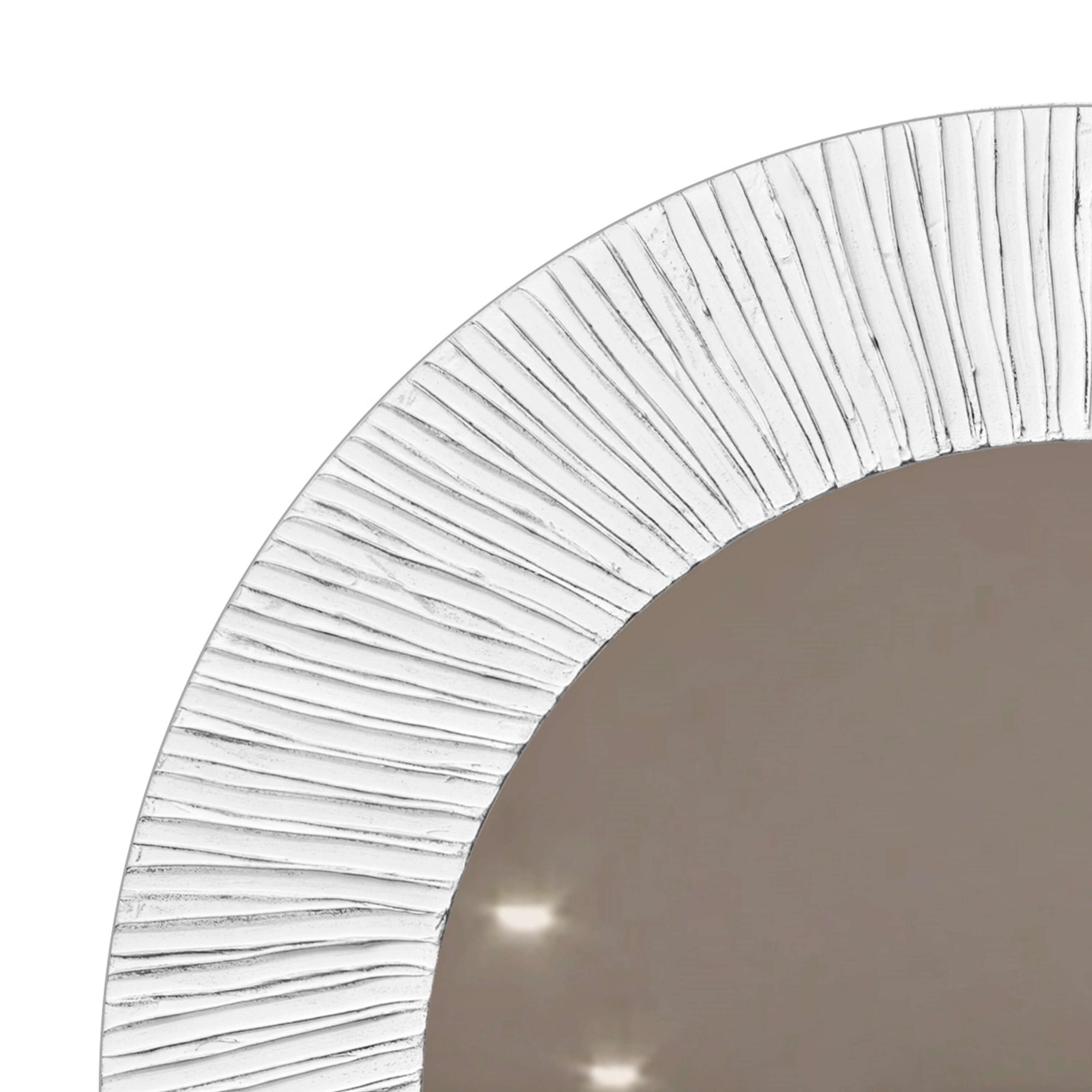 ESPELHO SUNSHINE BRANCO PRATA 90X90CM-76.95€-1