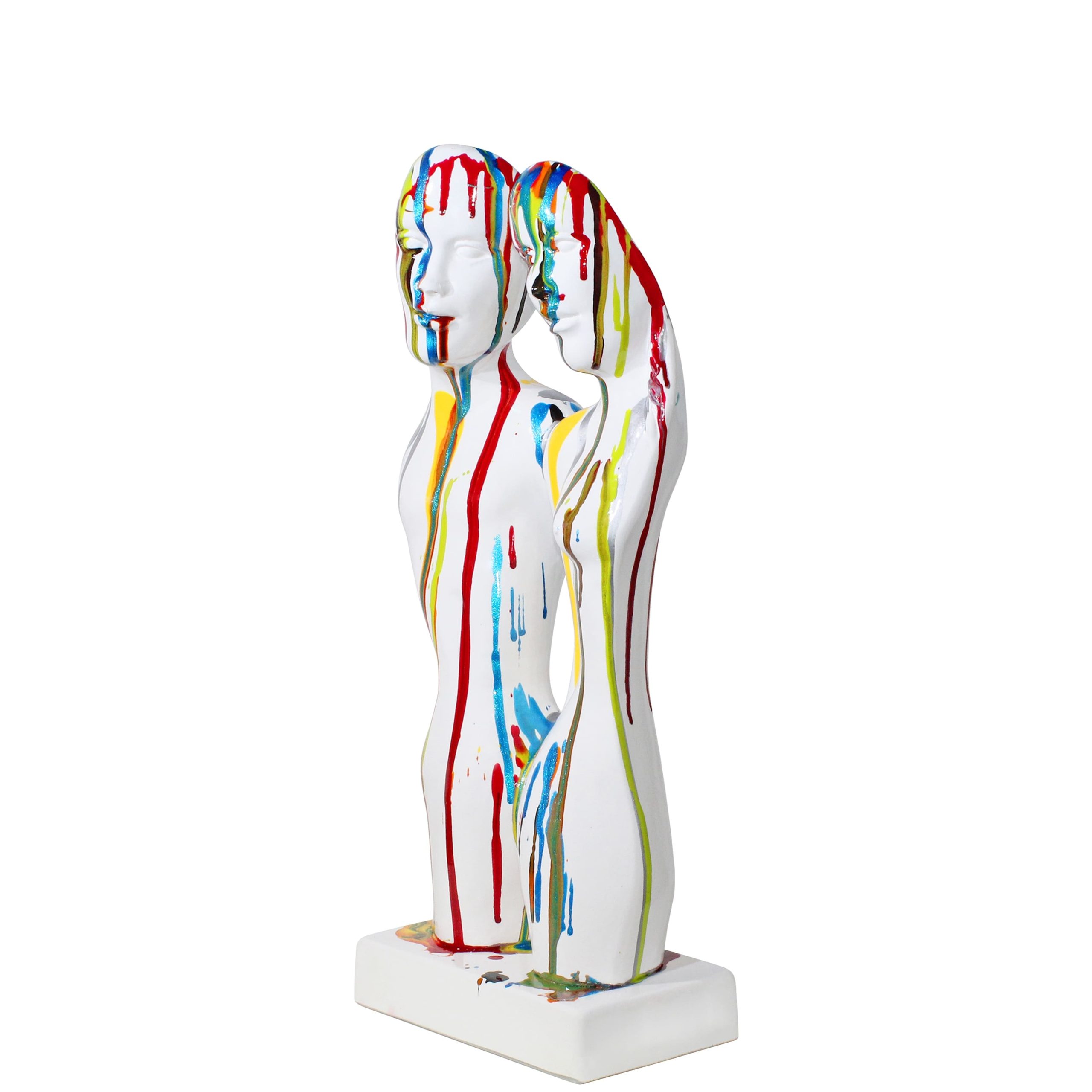 W27B – ESCULTURA CASAL BRANCA-1