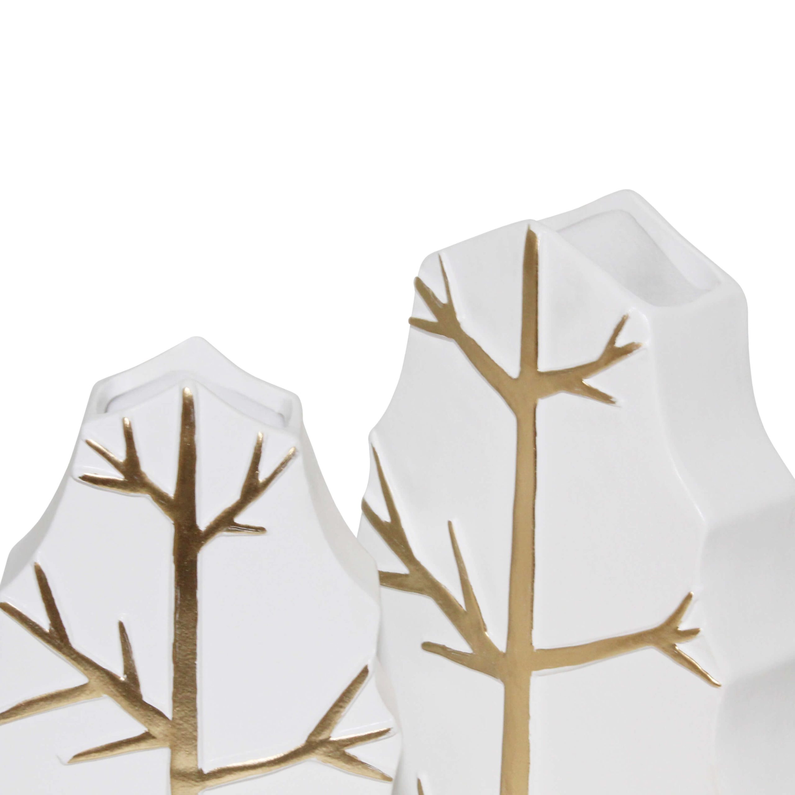 E136B – JARRA FOLHA BRANCO OURO-1