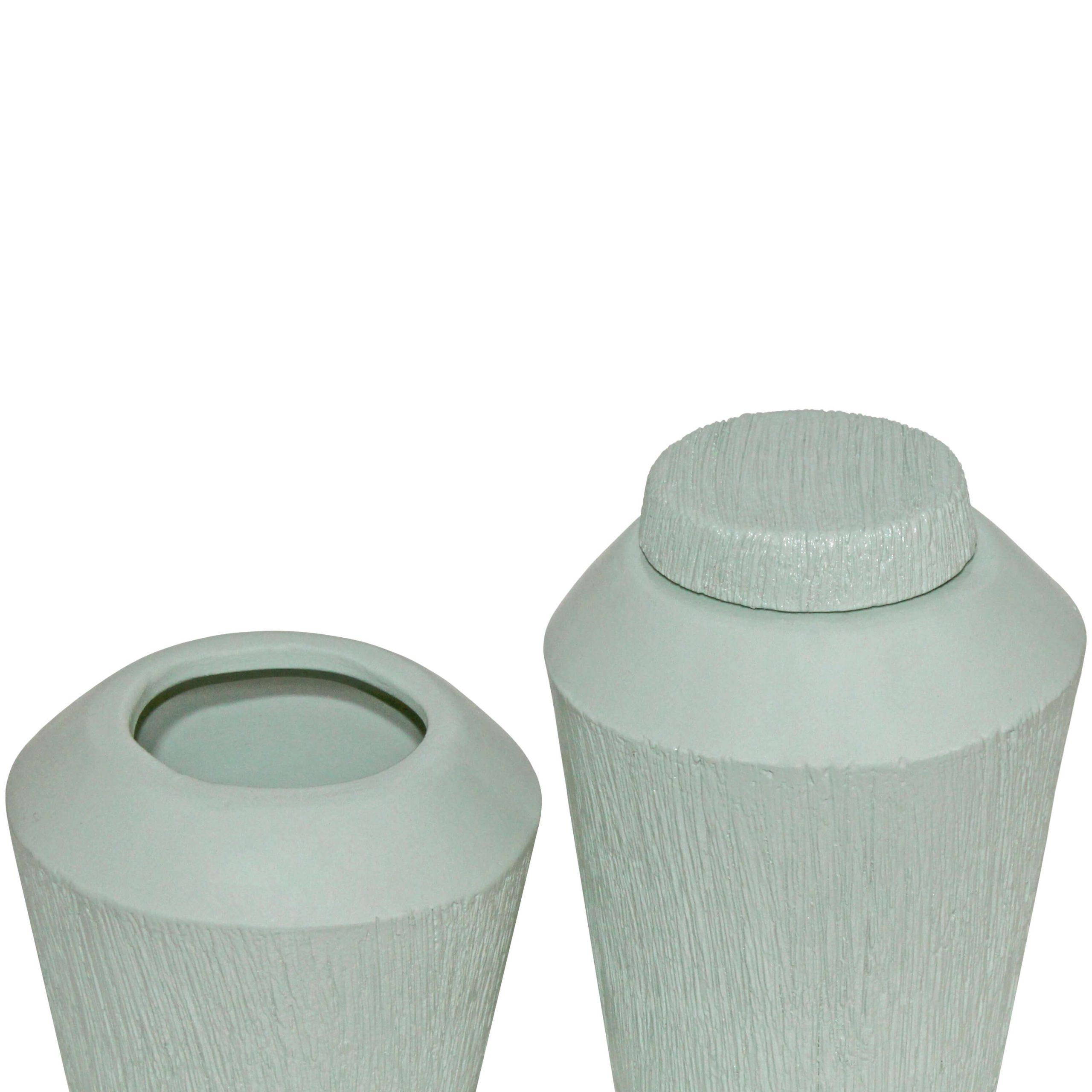 Z69E – CONJUNTO DE 2 POTES VERDE-ÁGUA-1