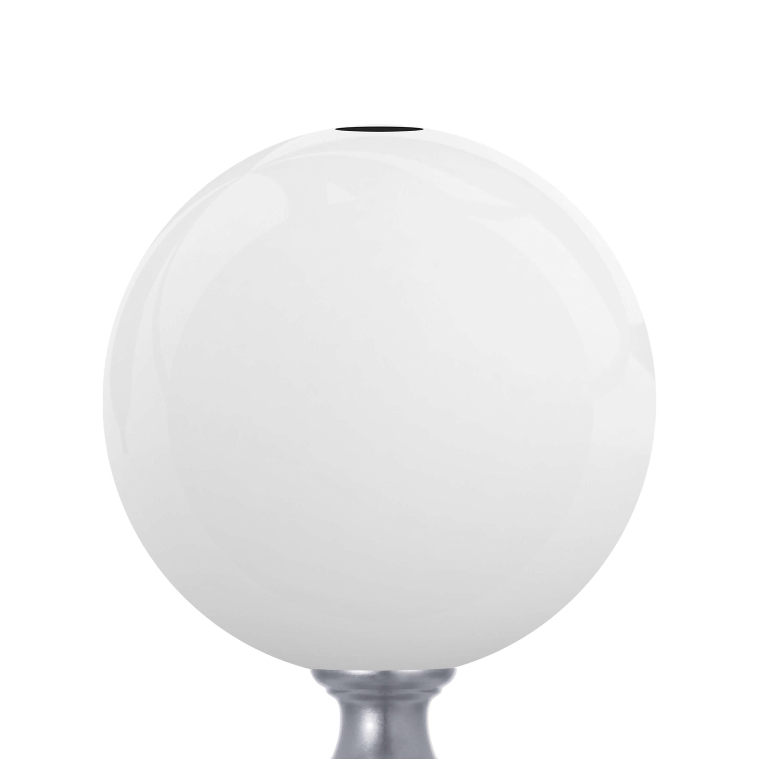 P0C74 – BOLA ORIENTAL BRANCO PRATA-1