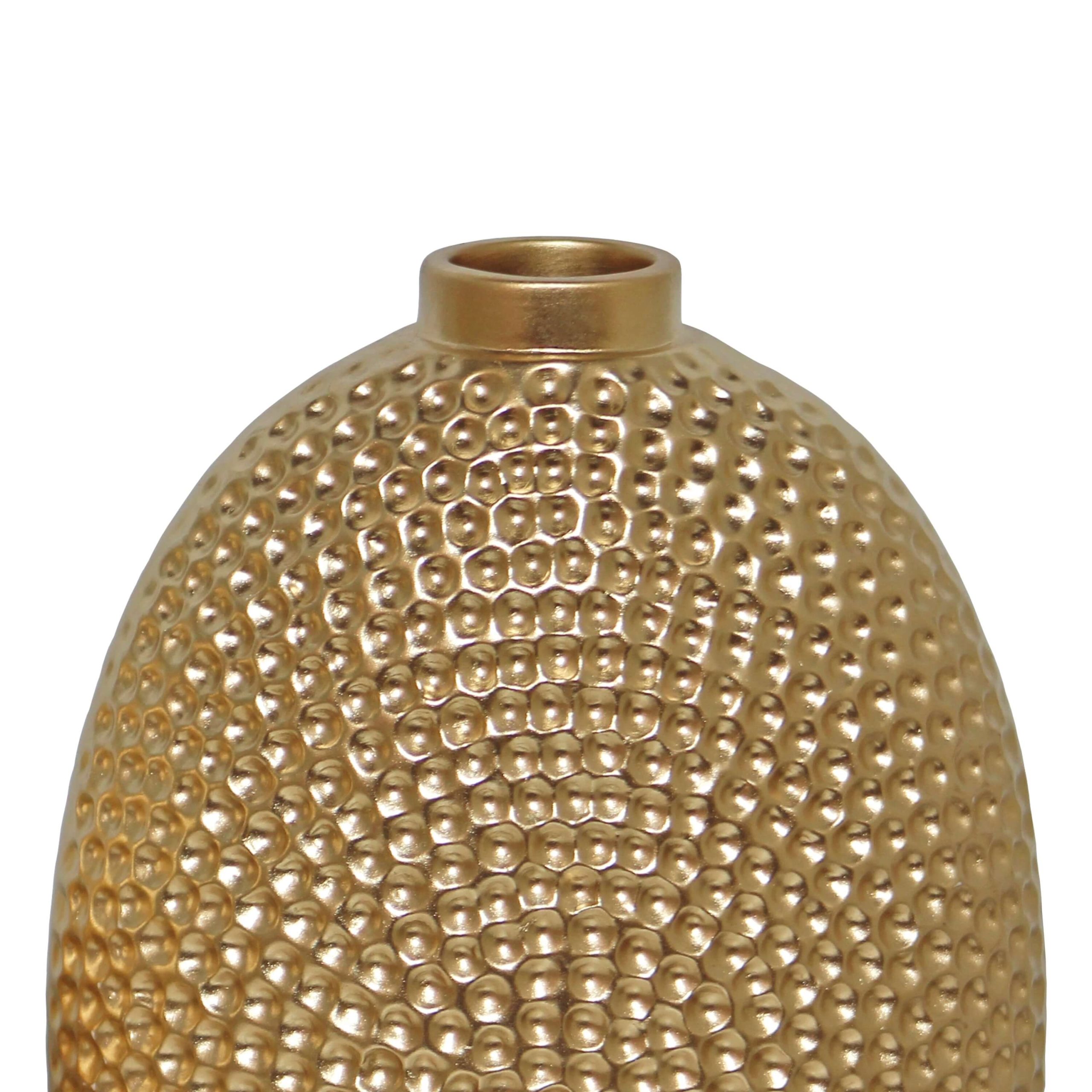 C114C- JARRA GOLA ELEGANCE OURO 35X25X25CM-24.95€ 30X23X23CM-19.95€-1