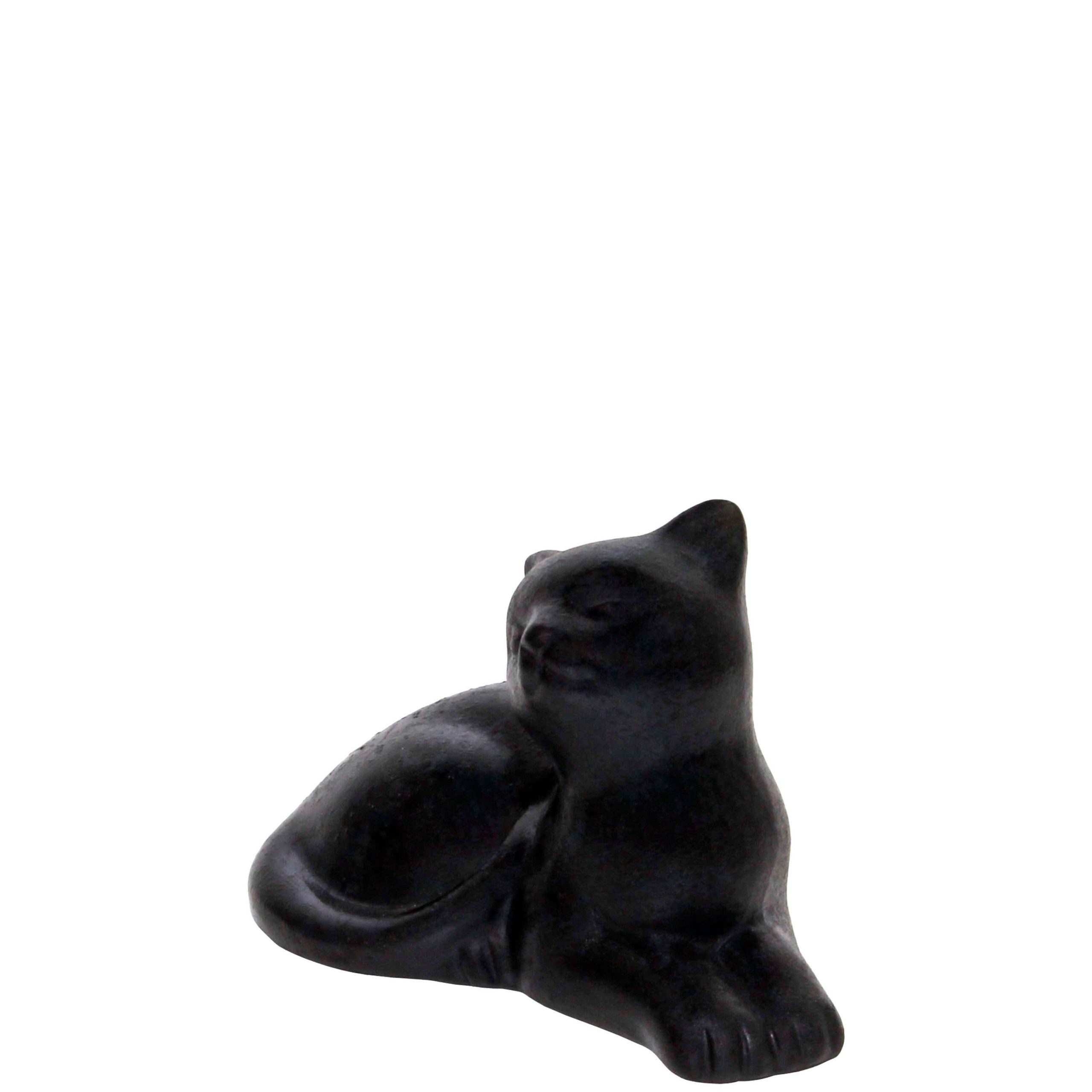 W247C – GATO DEITADO PRETO-2