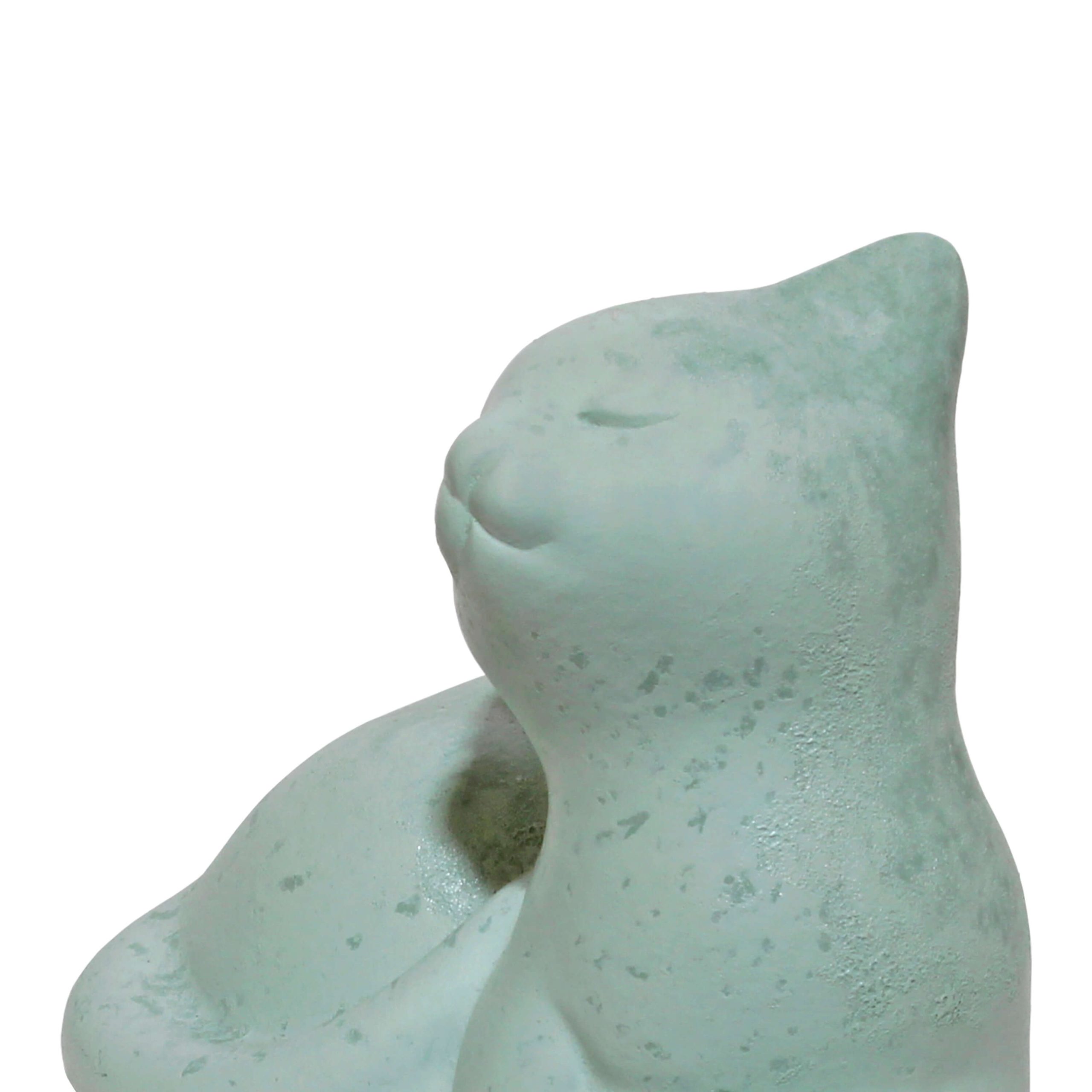 W249C – GATO DEITADO VERDE-ÁGUA-1