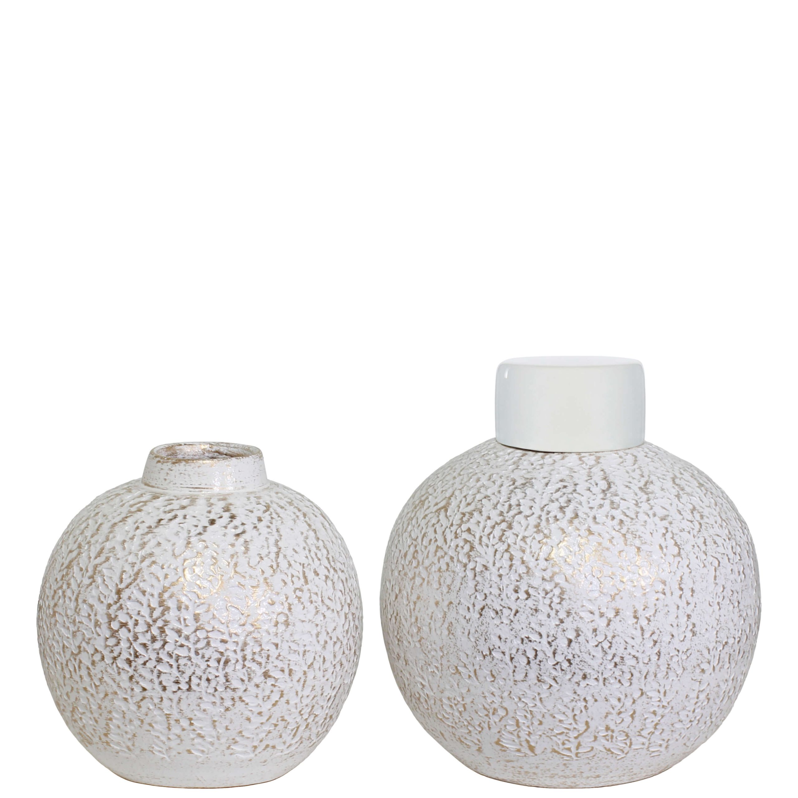 SO.049D- BOLA BRANCO OURO 20X15X15CM-9.95€ 18X15X15CM-8.95€