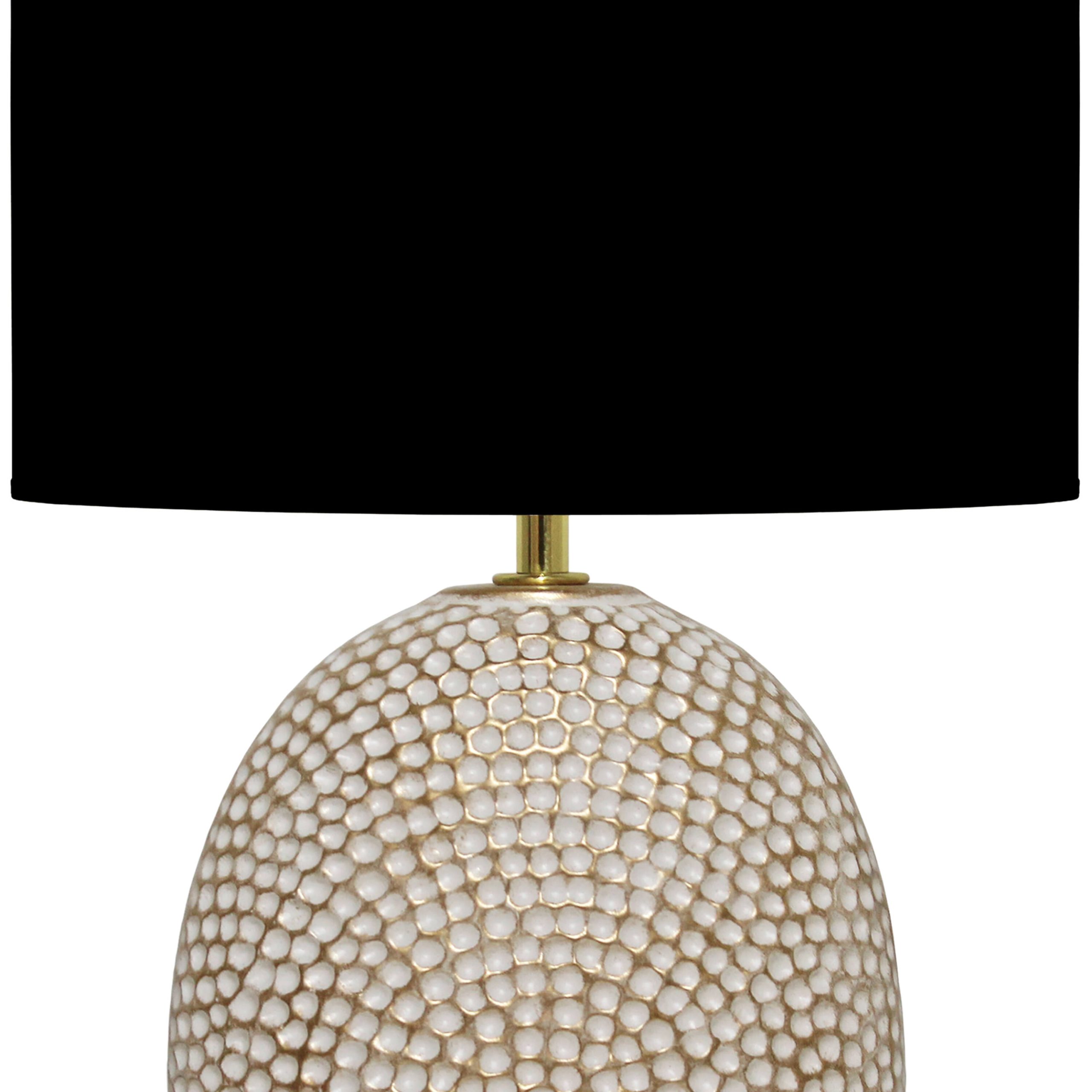 C115E – CANDEEIRO ELEGANCE BRANCO OURO-1